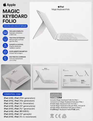 IPAD MAGIC KEYBOARD FÓLIO