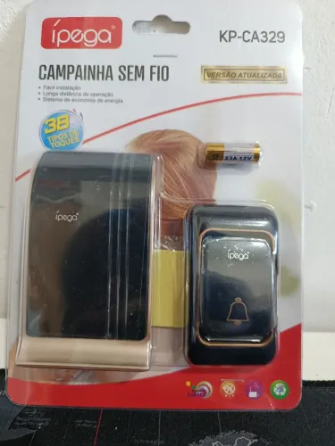 Campainha sem fio Ipega de longo alcance / OFERTA IMBATÍVEL