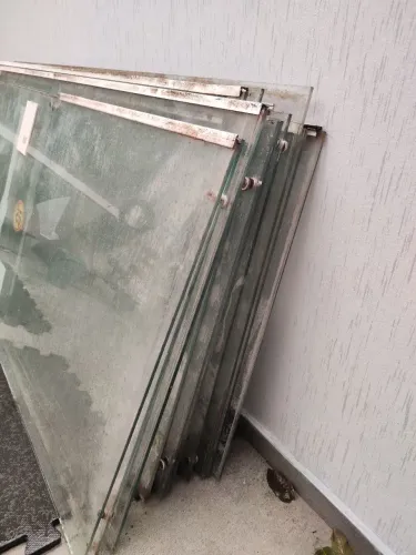 Vidros 2.5 por 1 M2 10 mm super resistente(15 peças )
