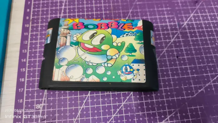 Jogo para mega Drive bobble