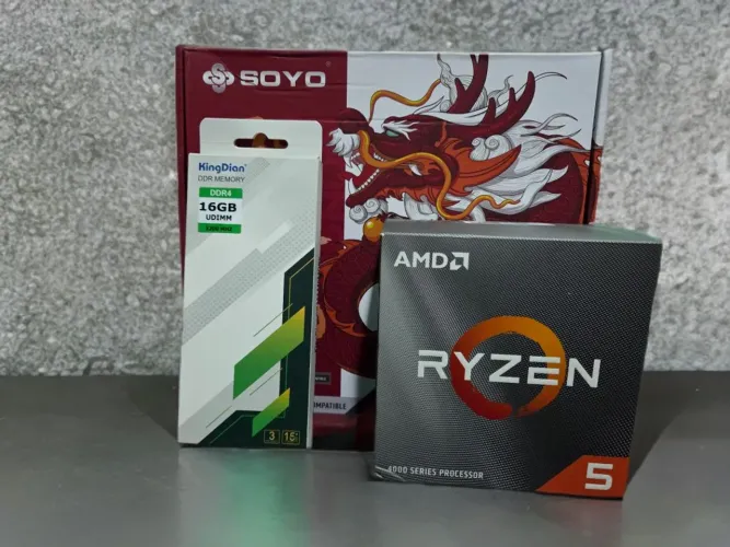 Kit Upgrade AMD Ryzen 5 4500 + B450 + 16GB DDR4