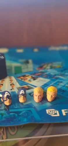 Lote Cabeças Steve Rogers/Capitão América Marvel Legends