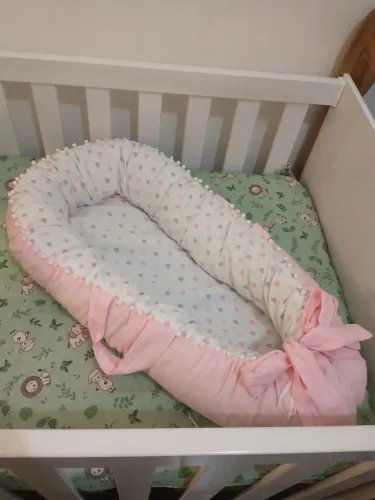 Ninho redutor bebê rosa marca grão de gente bebê menina