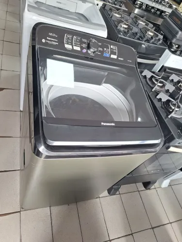Lavadora Panasonic 12kg Tornado Preta