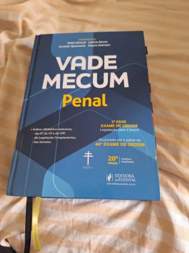 Vade Mecum Penal Jupodivm 46° - Capa Dura - Usado(etiquetado E Grifado) (Usado)