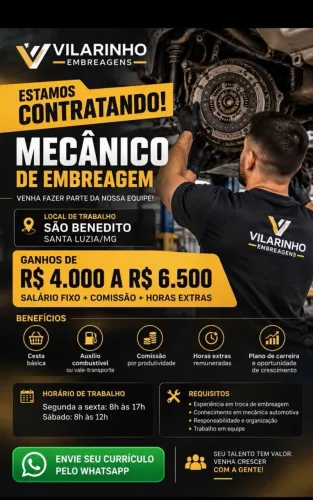 Mecânico Troca de Embreagem