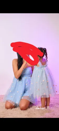 Vestido mãe e filha