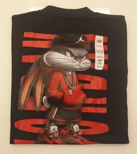 Camiseta Oversized Jordan, GG, preta