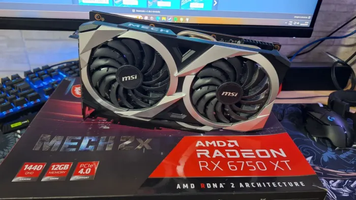 Placa de vídeo RX 6750 XT 12GB AMD MSI