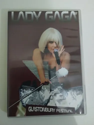 DVD original Lady Gaga Glastonbury Festival 2012, para os amantes colecionadores.