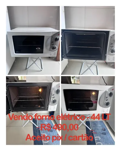 FORNO ELÉTRICO FISCHER 44 LT