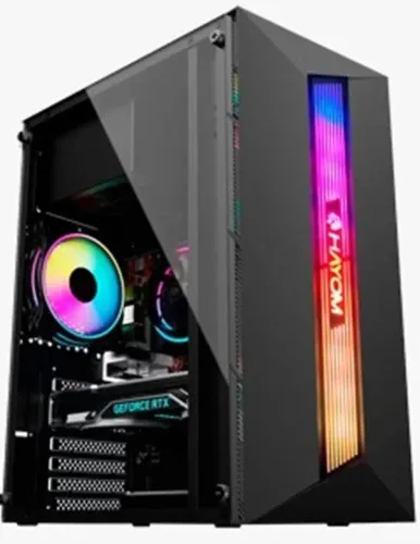 Gabinete Gamer Hayom GB1722 RGB Vidro Temperado (ATX)