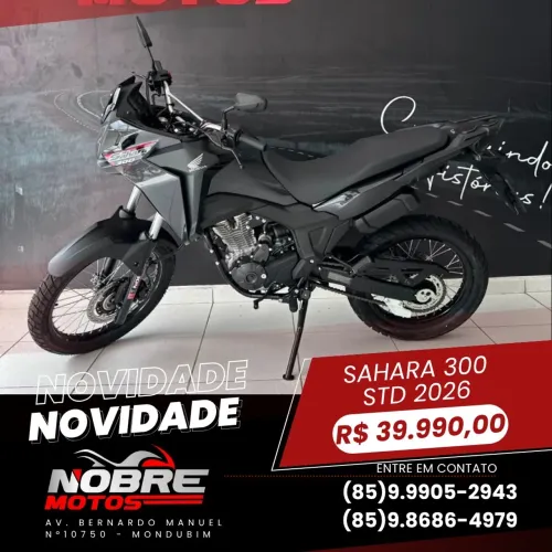 Honda Sahara 300 Standard 2026/26 - Pronta Entrega