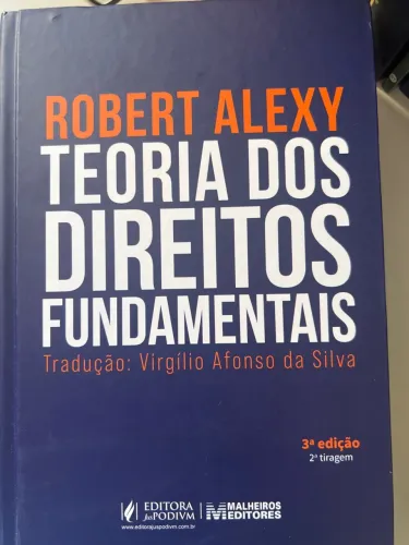 Teoria dos Direitos Fundamentais (2026) Robert Alexy