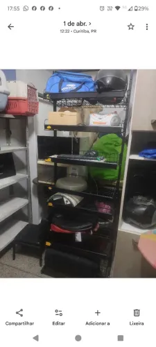 Expositor para comércio