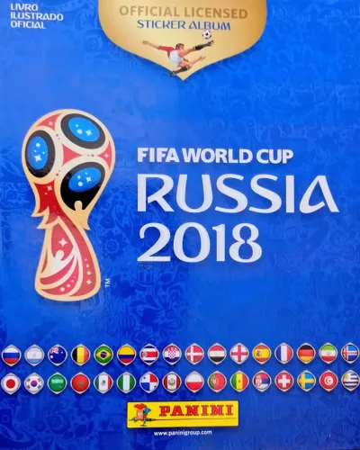 Álbum COPA FIFA - RUSSIA 2018 - capa simples