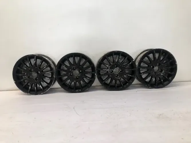 Jogo Roda Liga Aro 15 4x100 Civic 2001 2006 Preto