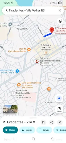 Vendo lote rua tiradentes jaburuna vila velha E/S