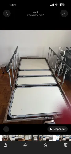 Cama hospital , Elevador de transição para pessoas com mobilidade limitada 