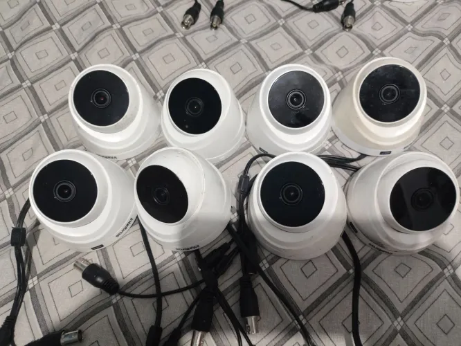 Kit 8 Unid. Câmera Intelbras vhl 1220 usado
