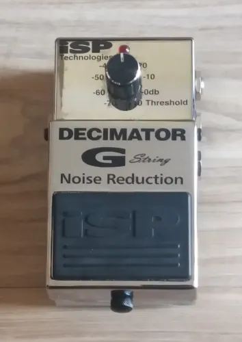 Pedal ISP Decimator G-String Noise Reduction