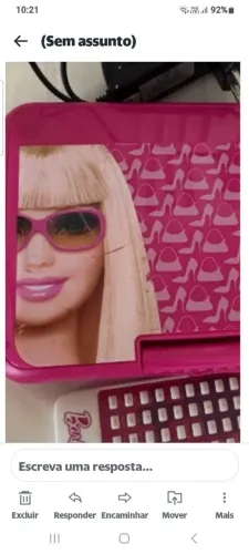 Dvd Tectoy da Barbie. Completo e conservado 