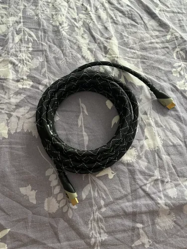 Cabo HDMI de alta qualidade - trançado e reforçado novo 
