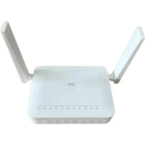 Roteador Wifi 6 Zte Gpon Ont Zte F6201b Branco Ax3000