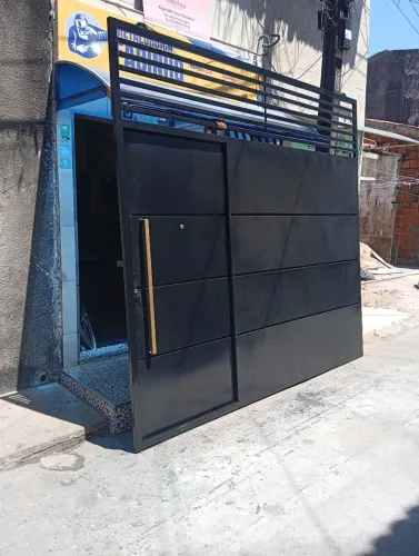 Fábrico portão de ferro sob medida