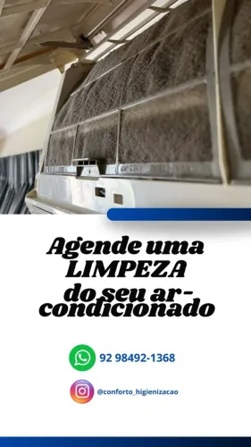 LIMPEZA DE AR-CONDICIONADO SPLIT E CAIXA