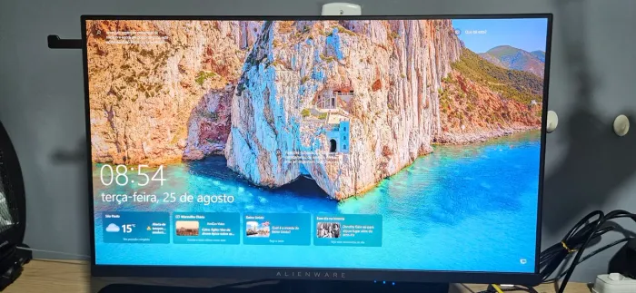 Monitor Alienware 24.5" 320hz Na Garantia Dell Impecável