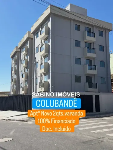 COLUBANDÊ - APTº 2 QTS/VARANDA - 100% FINANCIADO