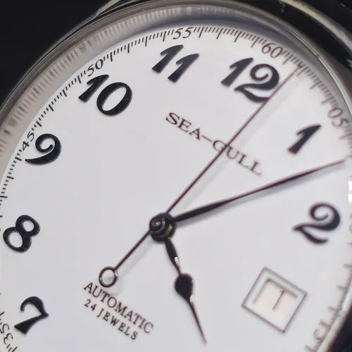 Relógio Sea-Gull Ultra-Thin - Automático ST18 - Safira - 39 mm