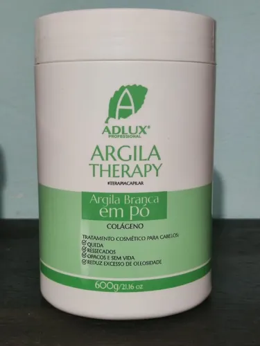 Argila Branca em Pó - Argila Therapy Adlux - 600g