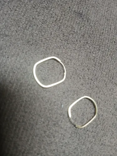 Argola de ouro 18k