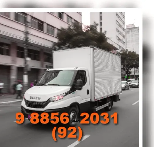 Frete bau com motorista experiente e preço justo hoje na capital em Manaus AM