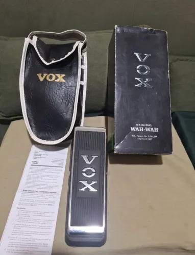 Pedal Wah-Wah Vox V847A Original - Estado de Novo (Na Caixa Com Bag e Manual)