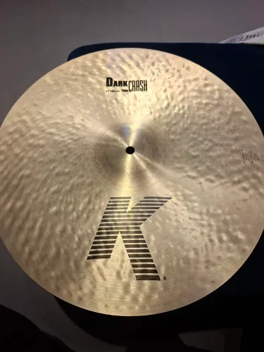 Prato Zildjian k dark thin crash 17"