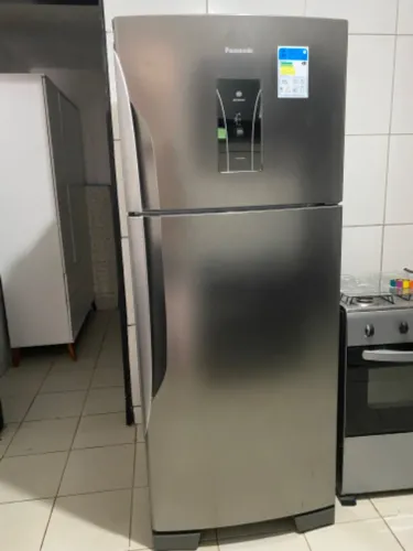 Geladeira inox 435 litros