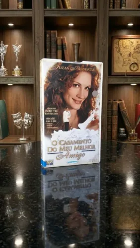 Fita VHS do filme O Casamento do meu melhor amigo 