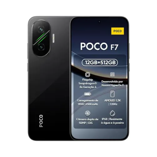 Poco F7 512GB - Comprado em Março - TROCO POR IPHONE