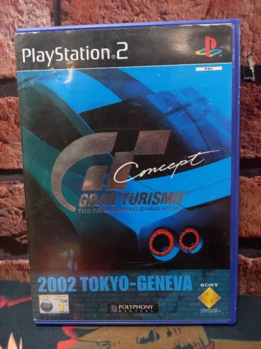 JOGO GRAN TURISMO CONCEPT 2002 TOKYOGENEVA PS2 EUR ORIGINAL COMPLETO 