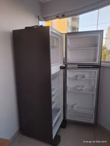 Geladeira Brastemp Frost Free Duplex 375L Inox