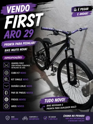Vendo bike first Smith