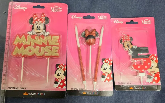 Velas da Minnie