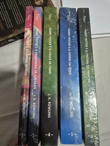 Coleção de Livros Saga Harry Potter - Editora Rocco