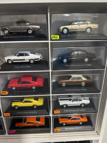 Miniaturas Colecionáveis Chevrolet Opala escala 1/43 
