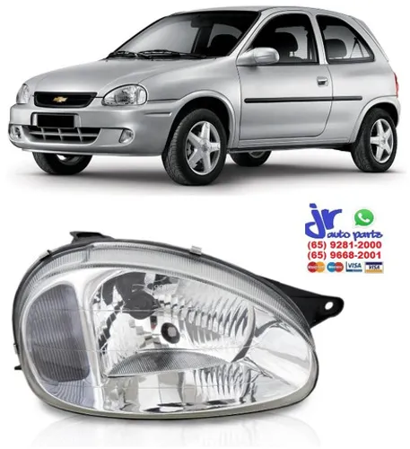 Farol Corsa Sedan Hatch Classic 94 95 96 97 98 99 00 01 02 03 04 05 06 07 08 09 10