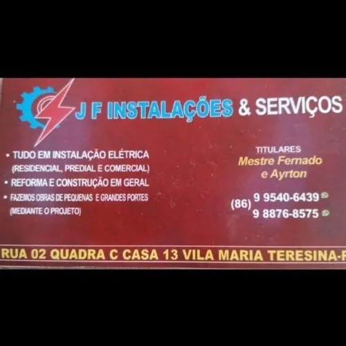 JF INSTALAÇÃOS ELÉTRICA