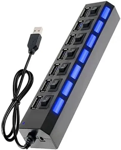 Hub USB 7 Portas (NOVO)